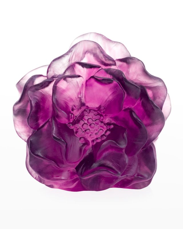 Camelia Violet Decorative Flower
